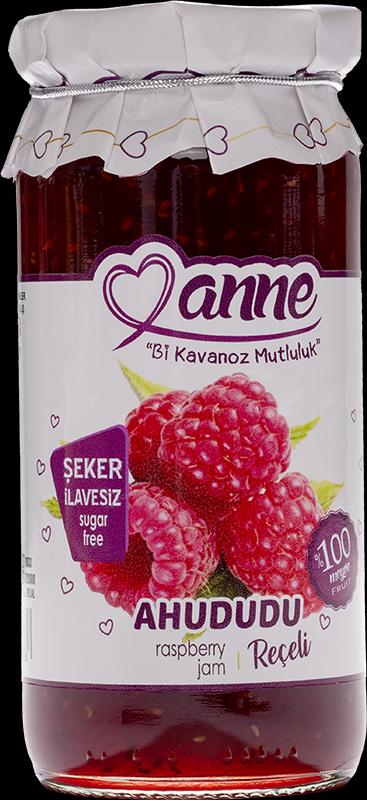 Anne%20Şeker%20İlavesiz%20Ahududu%20Reçeli%20300%20GR